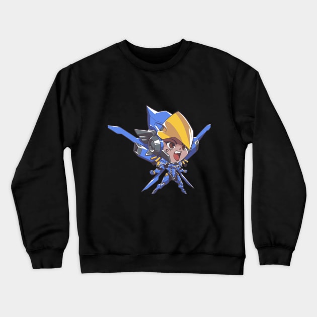 Pharah cute spray tee Crewneck Sweatshirt by Rumiho